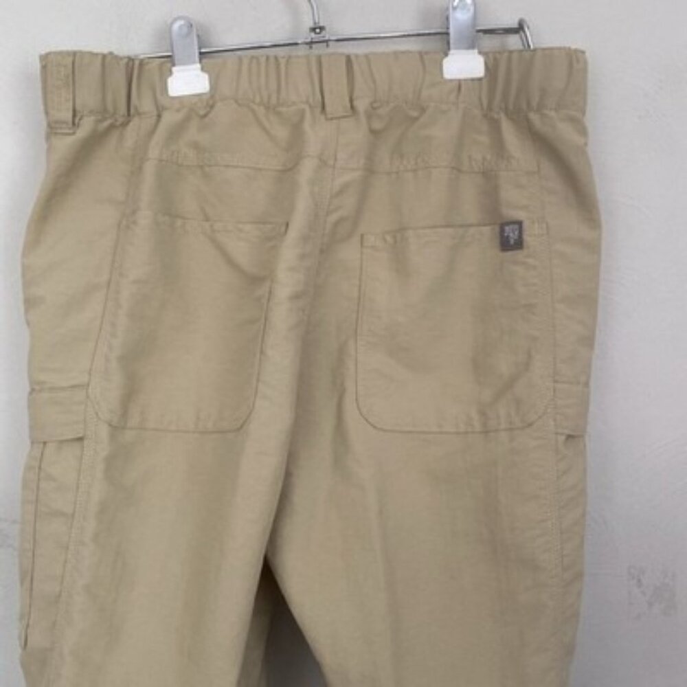The North Face Convertible Cargo Hiking Belted Pants Tan Size 32 Inseam 31 - Picture 7 of 16